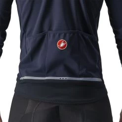 CASTELLI PERFETTO ROS 2 JKT SAVILE BLUE/SILVER GRAY 23 -L'art de l'équipement du cyclisme. 9 118736 perfetto ros 2 jkt savile blue silver gray 4522511 414 04