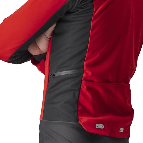 CASTELLI ALPHA ROS 2 JACKET RED/SILVER REFLEX-DARK GRAY 23 6 CASTELLI ALPHA ROS 2 JACKET RED/SILVER REFLEX-DARK GRAY 23 – Image 6