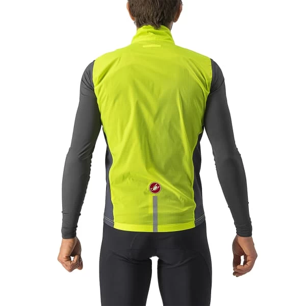 CASTELLI SQUADRA STRETCH VEST ELECTRIC LIME/DARK GRAY 23 2 CASTELLI SQUADRA STRETCH VEST ELECTRIC LIME/DARK GRAY 23 – Image 2
