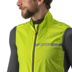 CASTELLI SQUADRA STRETCH VEST ELECTRIC LIME/DARK GRAY 23 8 CASTELLI SQUADRA STRETCH VEST ELECTRIC LIME/DARK GRAY 23 -L'art de l'équipement du cyclisme. 9 118743 squadra stretch vest electric lime dark gray 4521512 383 03