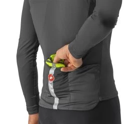 CASTELLI SQUADRA STRETCH VEST ELECTRIC LIME/DARK GRAY 23 10 CASTELLI SQUADRA STRETCH VEST ELECTRIC LIME/DARK GRAY 23 -L'art de l'équipement du cyclisme. 9 118743 squadra stretch vest electric lime dark gray 4521512 383 05