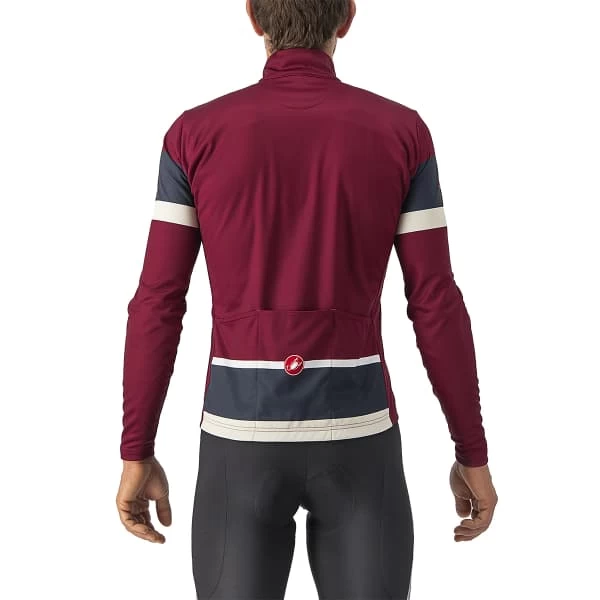 CASTELLI PASSISTA JERSEY BORDEAUX/SAVILE BLUE-CHALK 23 2 CASTELLI PASSISTA JERSEY BORDEAUX/SAVILE BLUE-CHALK 23 – Image 2