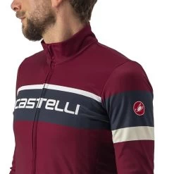 CASTELLI PASSISTA JERSEY BORDEAUX/SAVILE BLUE-CHALK 23 7 CASTELLI PASSISTA JERSEY BORDEAUX/SAVILE BLUE-CHALK 23 -L'art de l'équipement du cyclisme. 9 118748 passista jersey bordeaux savile blue chalk 4522522 421 03