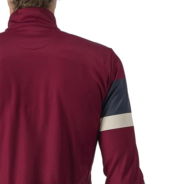 CASTELLI PASSISTA JERSEY BORDEAUX/SAVILE BLUE-CHALK 23 4 CASTELLI PASSISTA JERSEY BORDEAUX/SAVILE BLUE-CHALK 23 – Image 4