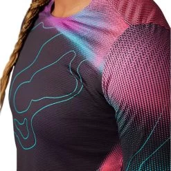 FOX FLEXAIR LS JERSEY LUNAR W BLACK/PINK 23 7 FOX FLEXAIR LS JERSEY LUNAR W BLACK/PINK 23 -L'art de l'équipement du cyclisme. 9 119645 flexair ls jersey lunar w black pink 29935 285 03