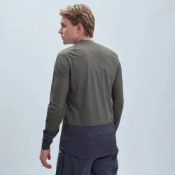 POC MTB PURE LS JERSEY EPIDOTE GREEN/SYLVANITE GREY 23 -L'art de l'équipement du cyclisme. 9 125815 52844 8617 05