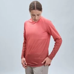 POC W'S ESSENTIAL MTB LITE LS JERSEY GRADIENT AMMOLITE CORAL 23 -L'art de l'équipement du cyclisme. 9 125823 52880 8600 04