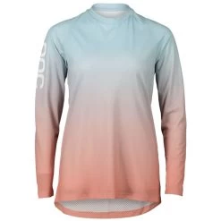 POC W'S ESSENTIAL MTB LITE LS JERSEY GRADIENT ROCK SALT 23
