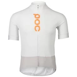 POC M'S ESSENTIAL ROAD LOGO JERSEY HYDROGEN WHITE/GRANITE GREY 23