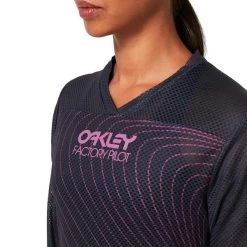 OAKLEY WMNS FACTORY PILOT RC LS JERSEY FATHOM 23 -L'art de l'équipement du cyclisme. 9 129786 wmns factory pilot rc ls jersey fathom foa500385 6ac 05