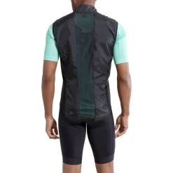 CRAFT ESSENCE LIGHT WIND VEST M BLACK 23 -L'art de l'équipement du cyclisme. 9 83333 essence light wind vest m black co1908814 999000 03
