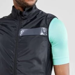 CRAFT ESSENCE LIGHT WIND VEST M BLACK 23 -L'art de l'équipement du cyclisme. 9 83333 essence light wind vest m black co1908814 999000 06