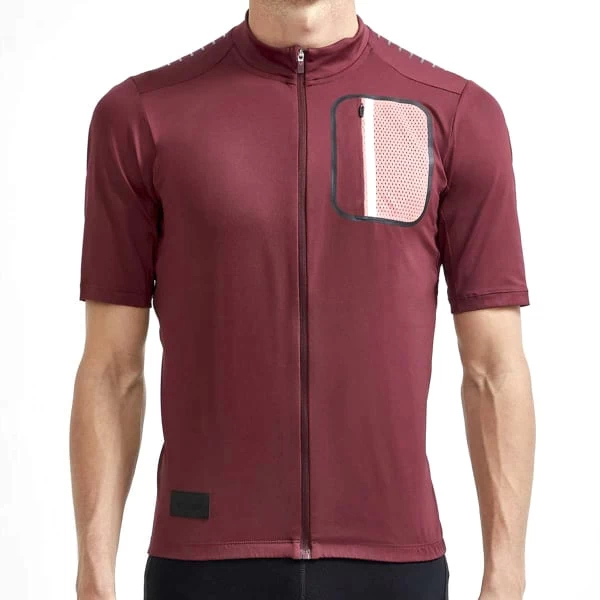 CRAFT ADV OFFROAD SS JERSEY M TRUFFL/CORAL 21 1 CRAFT ADV OFFROAD SS JERSEY M TRUFFL/CORAL 21