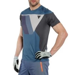 DAINESE HG KAINDY SS BLUE/DARK-GRAY 21 -L'art de l'équipement du cyclisme. 9 84794 3899555 44d 05