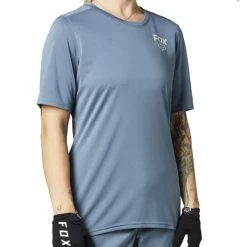 FOX W RANGER SS JERSEY MATTE BLUE 21