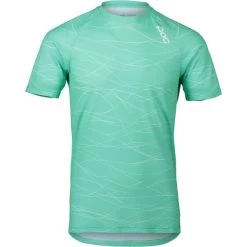 POC MTB PURE TEE LINES FLUORITE GREEN 21