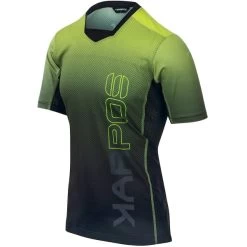 KARPOS VERVE TEE BLACK/GREEN FLUO 21