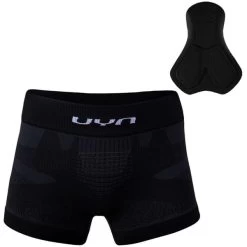 UYN LADY MOTYON UW BOXER WITH PAD BLACKBOARD/WHITE 22