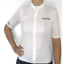 MATCHY CYCLING MAILLOT ESSENTIEL BLANC 22 -L'art de l'équipement du cyclisme. 9 89136 maillot essentiel blanc essentiel bla 04