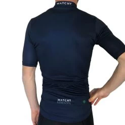 MATCHY CYCLING MAILLOT ESSENTIEL BLEU MARINE 21 -L'art de l'équipement du cyclisme. 9 89149 maillot essentiel bleu marine esseniel bm 03