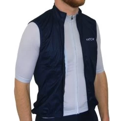 MATCHY CYCLING GILET BLEU MARINE 21 -L'art de l'équipement du cyclisme. 9 89156 gilet bleu marine gilet bm 04