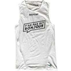 MATCHY CYCLING BASELAYER BLANC 21