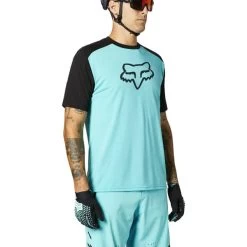 FOX RANGER DR SS JERSEY TEAL 21