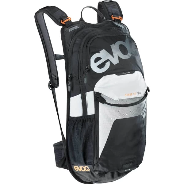 EVOC STAGE TEAM BLACK/WHITE/ORANGE 12L 21
