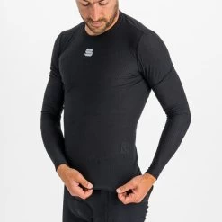 SPORTFUL BODYFIT PRO BASELAYER TEE LS BLACK 22 8 SPORTFUL BODYFIT PRO BASELAYER TEE LS BLACK 22 -L'art de l'équipement du cyclisme. 9 96646 bodyfit pro baselayer tee ls black 1120563 002 03