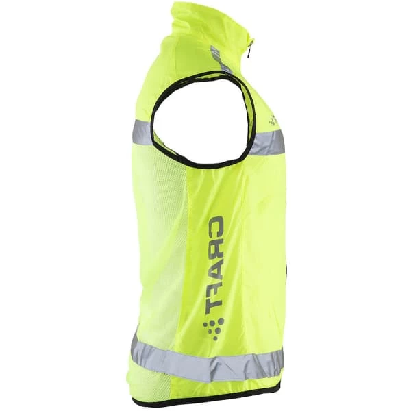 CRAFT VISIBILITY VEST NEON 23 2 CRAFT VISIBILITY VEST NEON 23 – Image 2