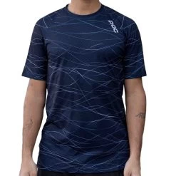 POC MTB PURE TEE LINES TURMALINE NAVY 21