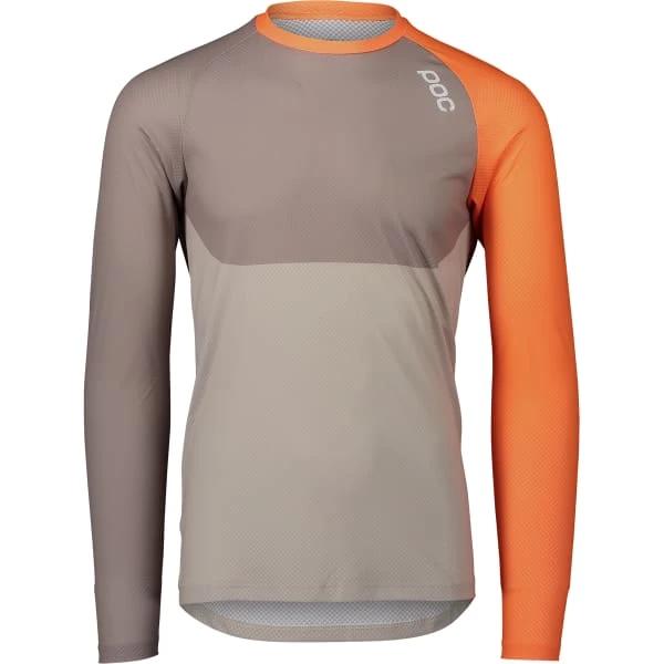 POC MTB PURE LS JERSEY ZINK ORANGE/MOONSTONE GREY/LT SANDSTONE BEIGE 21 1 POC MTB PURE LS JERSEY ZINK ORANGE/MOONSTONE GREY/LT SANDSTONE BEIGE 21