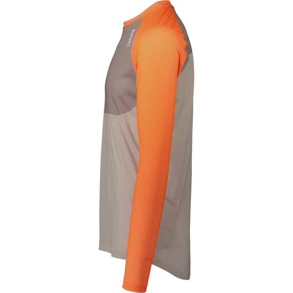 POC MTB PURE LS JERSEY ZINK ORANGE/MOONSTONE GREY/LT SANDSTONE BEIGE 21 2 POC MTB PURE LS JERSEY ZINK ORANGE/MOONSTONE GREY/LT SANDSTONE BEIGE 21 – Image 2